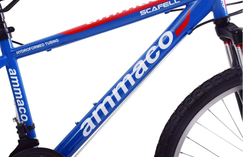 Ammaco Scafell 24 inch Wheel Kids Mountain Bike Blue-2